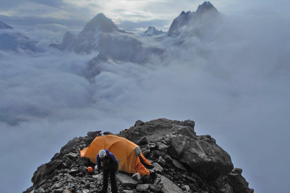 Правильная горная палатка для альпинизма
